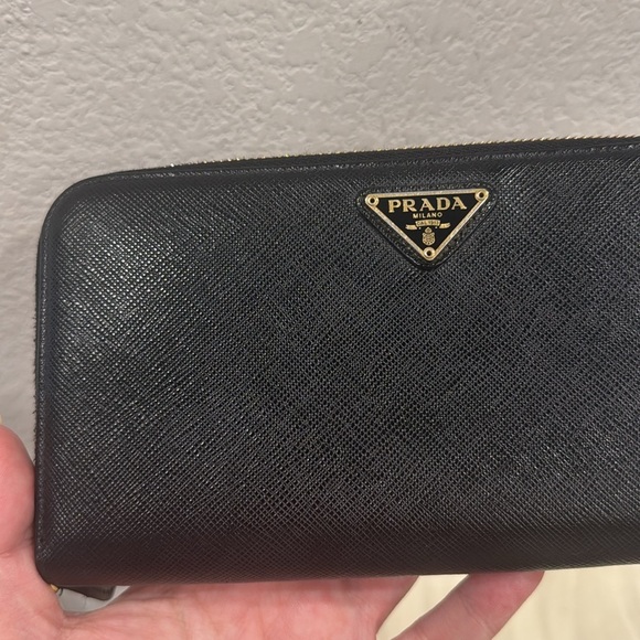 Prada Saffiano Leather Wallet - Picture 17 of 17